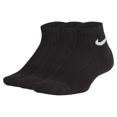 Black nike ankle socks