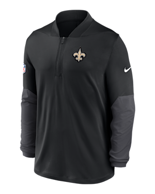 Мужские  New Orleans Saints Feel The Pressure Nike Dri-FIT NFL 1/2-Zip Top