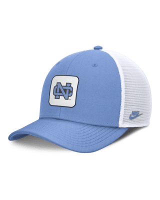 Мужские  North Carolina Tar Heels Legacy Rise Mascot Nike College Trucker Adjustable Hat