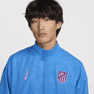 Atlético Madrid Strike Üçüncü Nike Dri-FIT Anthem Erkek Futbol Ceketi