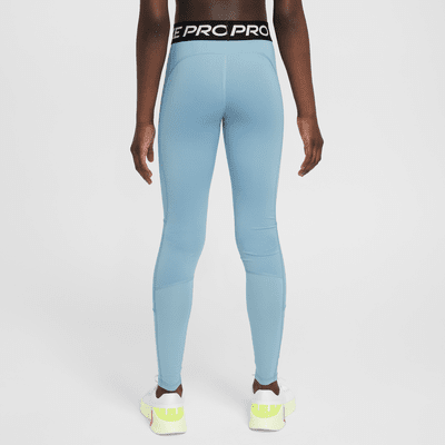 Nike Pro Dri-FIT leggings til store barn (jente)