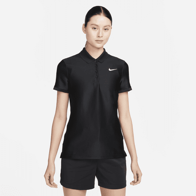 Polo de golf de manga corta Dri-FIT para mujer Nike Victory