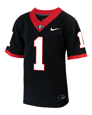 Детские джерси Georgia Big Kids' Nike College Football Replica Jersey для футбола