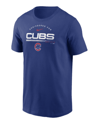 MLB Men's Chicago Cubs Nike Practice T-Shirt - White