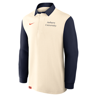 Auburn Rugby Men's Nike College Long-Sleeve Top