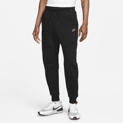 nike mens joggers black