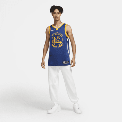 Warriors Icon Edition Nike NBA-Swingman-Trikot für ältere Kinder. Nike DE