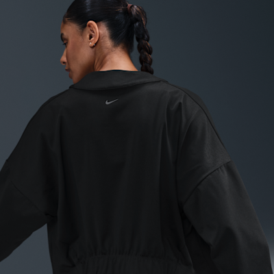 Cárdigan Dri-FIT oversized para mujer Nike Zenvy
