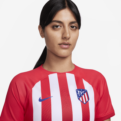 Jersey de fútbol Nike Dri-FIT del Club Atlético de Madrid local 2023/24 Stadium para mujer