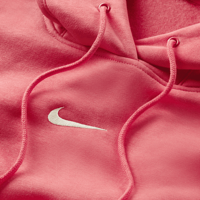 Huvtröja i oversize-modell Nike Sportswear Phoenix Fleece för kvinnor (Plus Size)