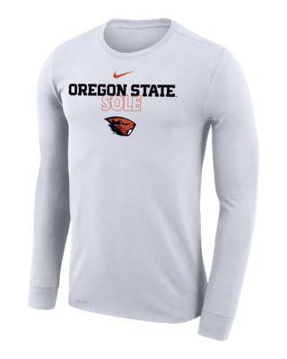 Oregon State Beavers Bench Men's Nike Dri-FIT College Long-Sleeve T-Shirt