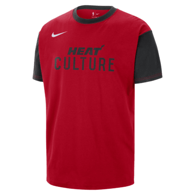 Miami Heat Courtside City Edition Men's Nike NBA T-Shirt