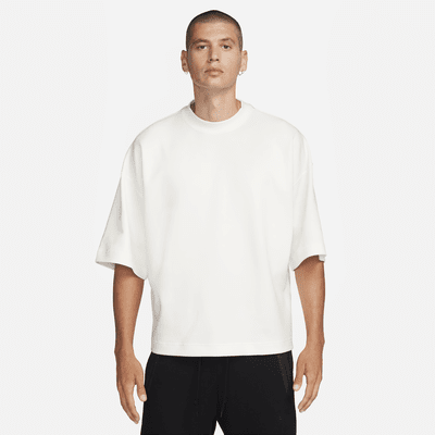 Felpa oversize a manica corta Nike Sportswear Tech Fleece Reimagined – Uomo