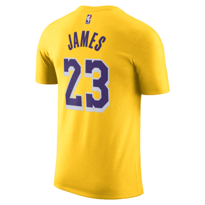 Los Angeles Lakers Nike NBA-T-skjorte til herre