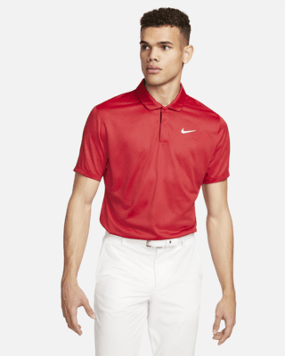 Tiger woods red sale nike golf shirt