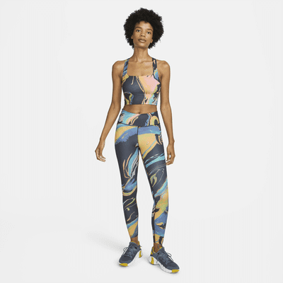 Nike Aurora Women's Cropped Marbled Tank