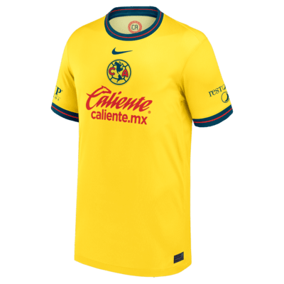 Henry Martín Club America 2024/25 Stadium Home Bid Kids' Nike Dri-FIT Soccer Jersey