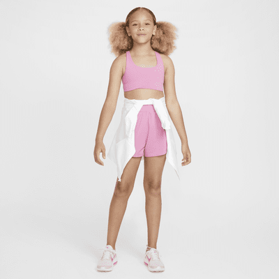 Bra deportivo de contorno largo para niña talla grande Nike One