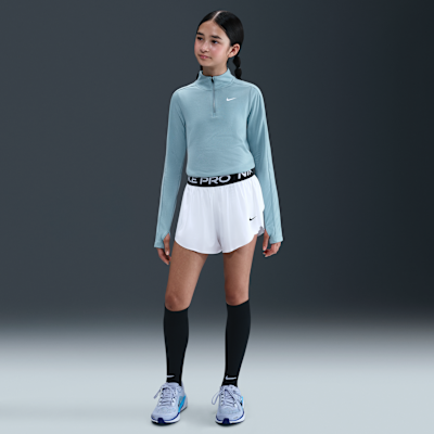 Nike Pro Big Kids' (Girls') Dri-FIT 2-in-1 Shorts