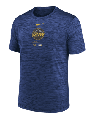 Мужская футболка Seattle Mariners City Connect Practice Velocity Nike Dri-FIT MLB