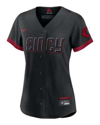 MLB Cincinnati Reds City Connect Women's Replica Baseball Jersey