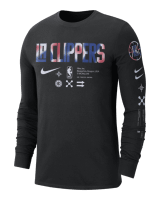 Los Angeles Clippers NBA Dri-Fit Long Sleeve Shirt Men's Used