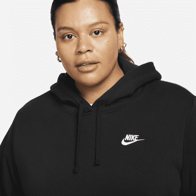 Nike Sportswear Club Fleece Women's Pullover Hoodie (Plus Size)