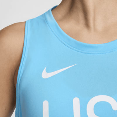 Camiseta de tirantes de correr Nike Dri-FIT para mujer USA One