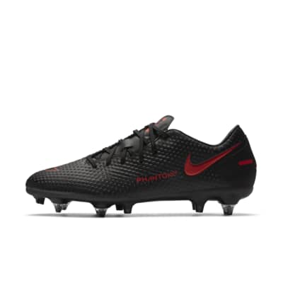 nike red and black football boots