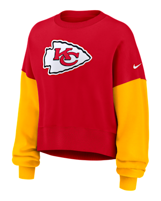 Женские  Kansas City Chiefs Nike NFL Pullover Crew