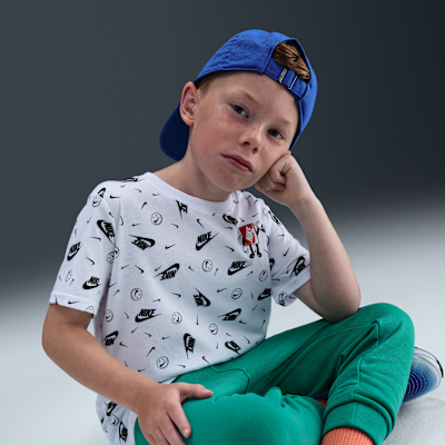 Nike Little Kids' Printed Boxy T-Shirt