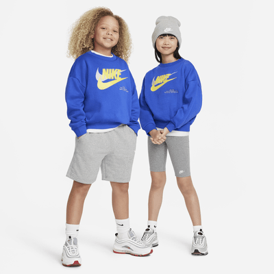 Nike Sportswear Icon Fleece Big Kids' Oversized Sweatshirt