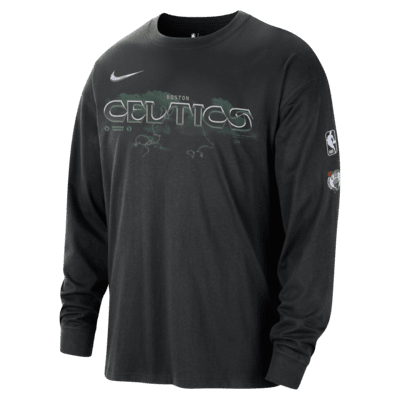 Playera de manga larga Nike de la NBA para hombre Boston Celtics Essential Max90