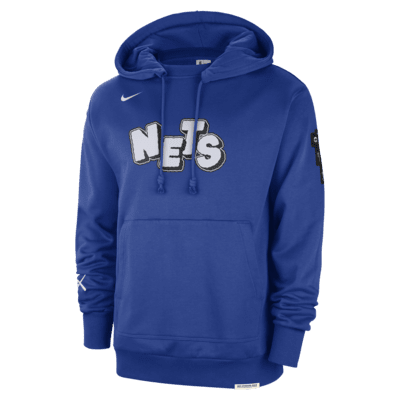 Sweat à capuche Nike NBA Courtside Brooklyn Nets Standard Issue 2023/24 City Edition pour homme