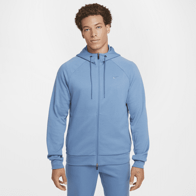 Nike Primary Sudadera con capucha versátil Dri-FIT UV con cremallera completa - Hombre