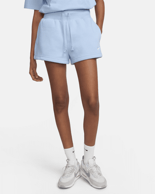 Женские шорты Nike Sportswear Phoenix Fleece High-Waisted Loose Shorts