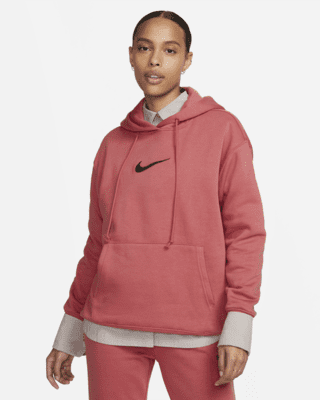 nike orange women's sweatshirt