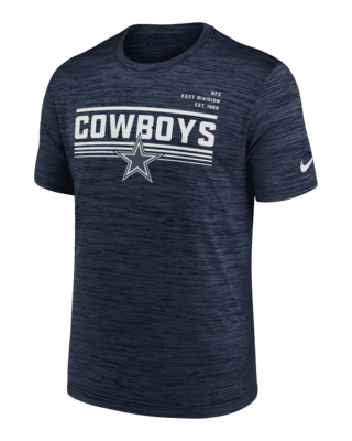 Nike Men's Dallas Cowboys Velocity T-Shirt - Navy - XL Each