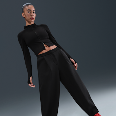 Pants de tiro medio holgados para mujer Nike Sportswear Modern Fleece