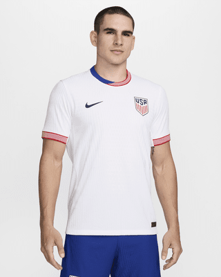 Мужские джерси USMNT 2024 Match Home Nike Dri-FIT ADV Soccer Authentic Jersey