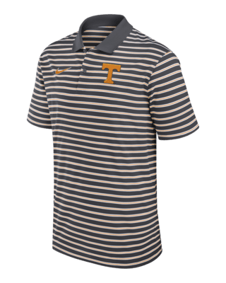 Мужские  Tennessee Volunteers Primetime Victory Striped Nike Dri-FIT College Polo