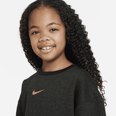 Nike Speckled Fleece Crew Younger Kids' Crew. Nike UK