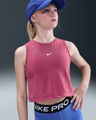 Детские  Nike Pro Girls' Dri-FIT Training Tank Top для тренировок