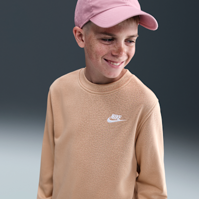 Nike Sportswear Club Fleece Older Kids' Crew-Neck Sweatshirt
