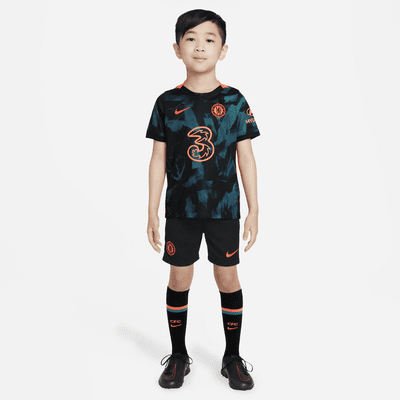 ingewikkeld compact Beschikbaar Chelsea FC 2021/22 Third Little Kids' Soccer Kit. Nike.com