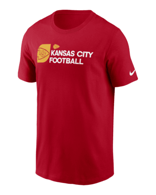 Мужская футболка Kansas City Chiefs Team Outline Essential Nike NFL