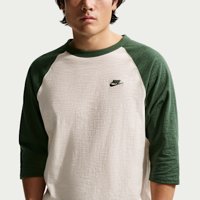 Nike Sportswear Club Men's 3/4-Sleeve Raglan Top