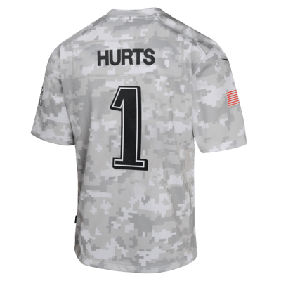 Jalen Hurts Philadelphia Eagles Salute to Service Big Kids' Nike Dri-FIT NFL Limited Jersey