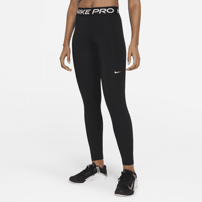 Nike Pro met halfhoge taille en mesh voor dames. Nike NL