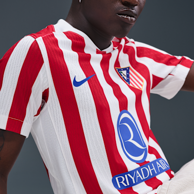 アトレティコ マドリード 2025/26 マッチ ホーム メンズ ナイキ Dri-FIT ADV サッカー オーセンティック ユニフォーム